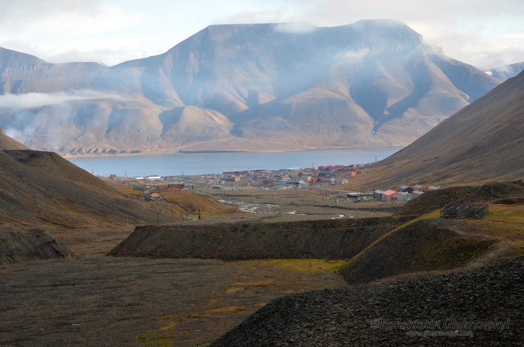 Longyearbyen panorama, Svalbard, Norway