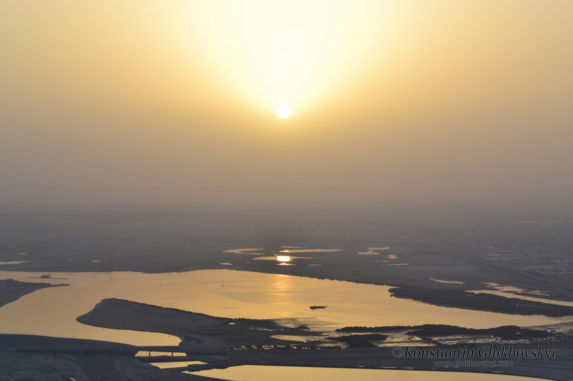 Dubai sunrise, United Arab Emirates